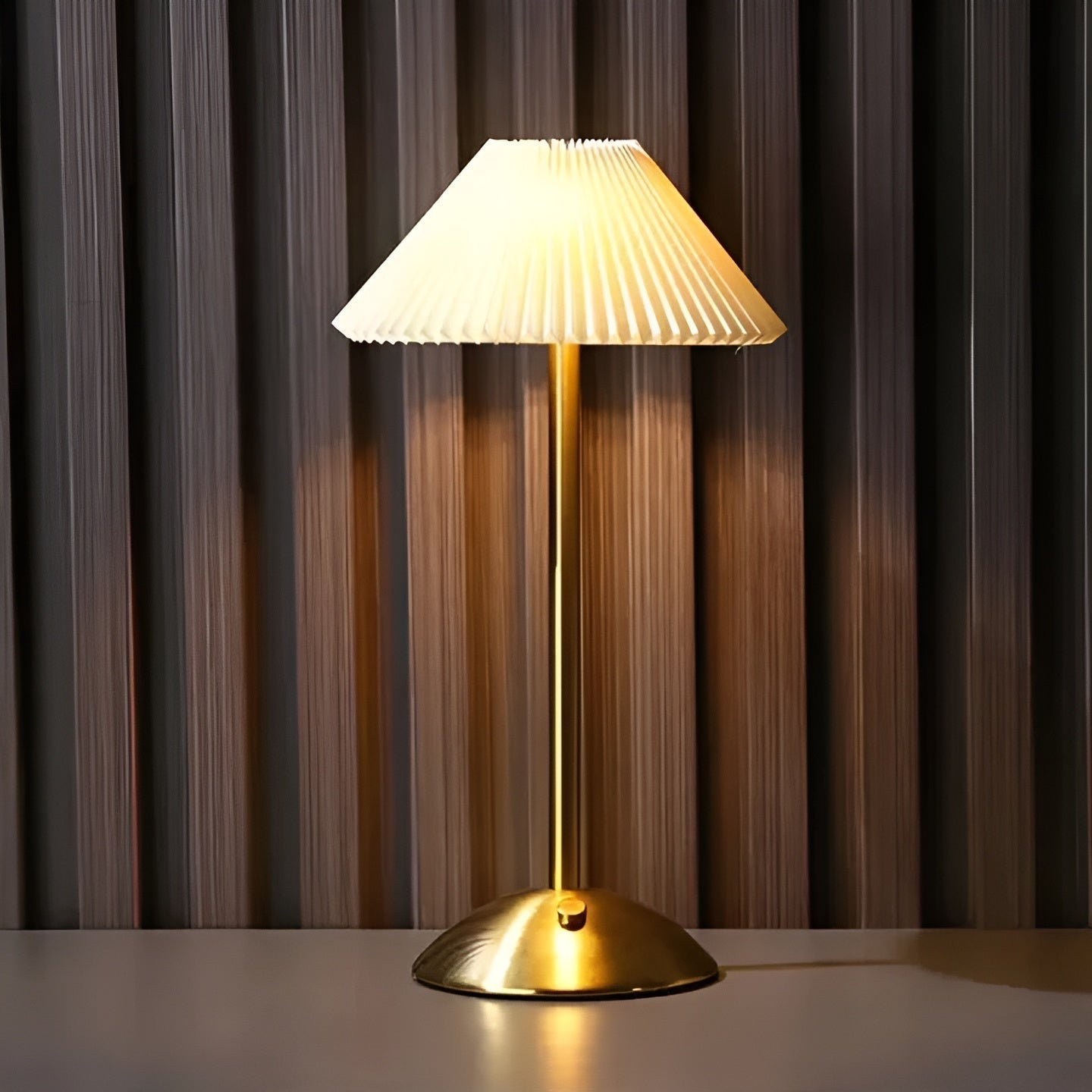 Rechargeable LED Table Lamp with Warm Glow and Modern Style