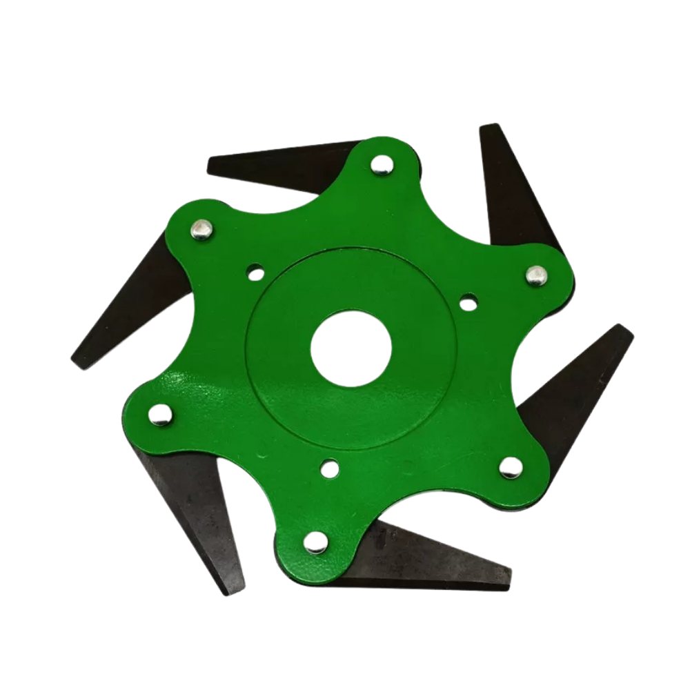 Durable Cutting Head with 6 Steel Blades – Trimmer Accessory