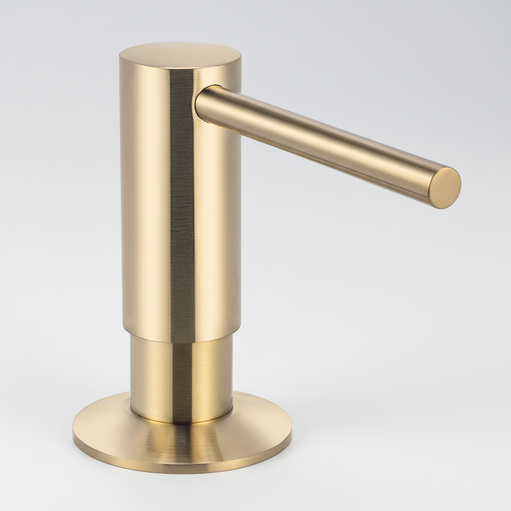 Elegant Kitchen Soap Dispenser with Easy Refill Design