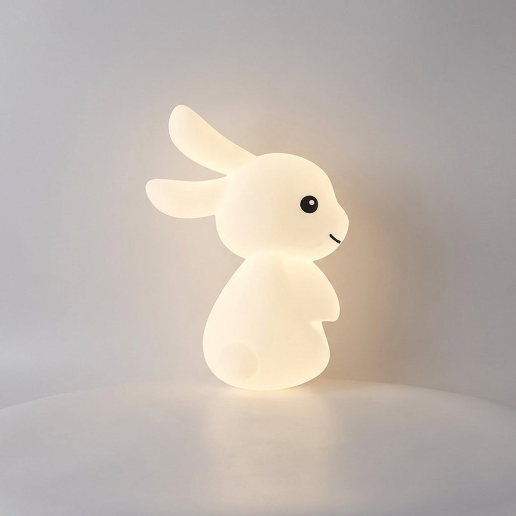 Whimsical Rabbit LED Wall Light for Kids | Color-Changing Design