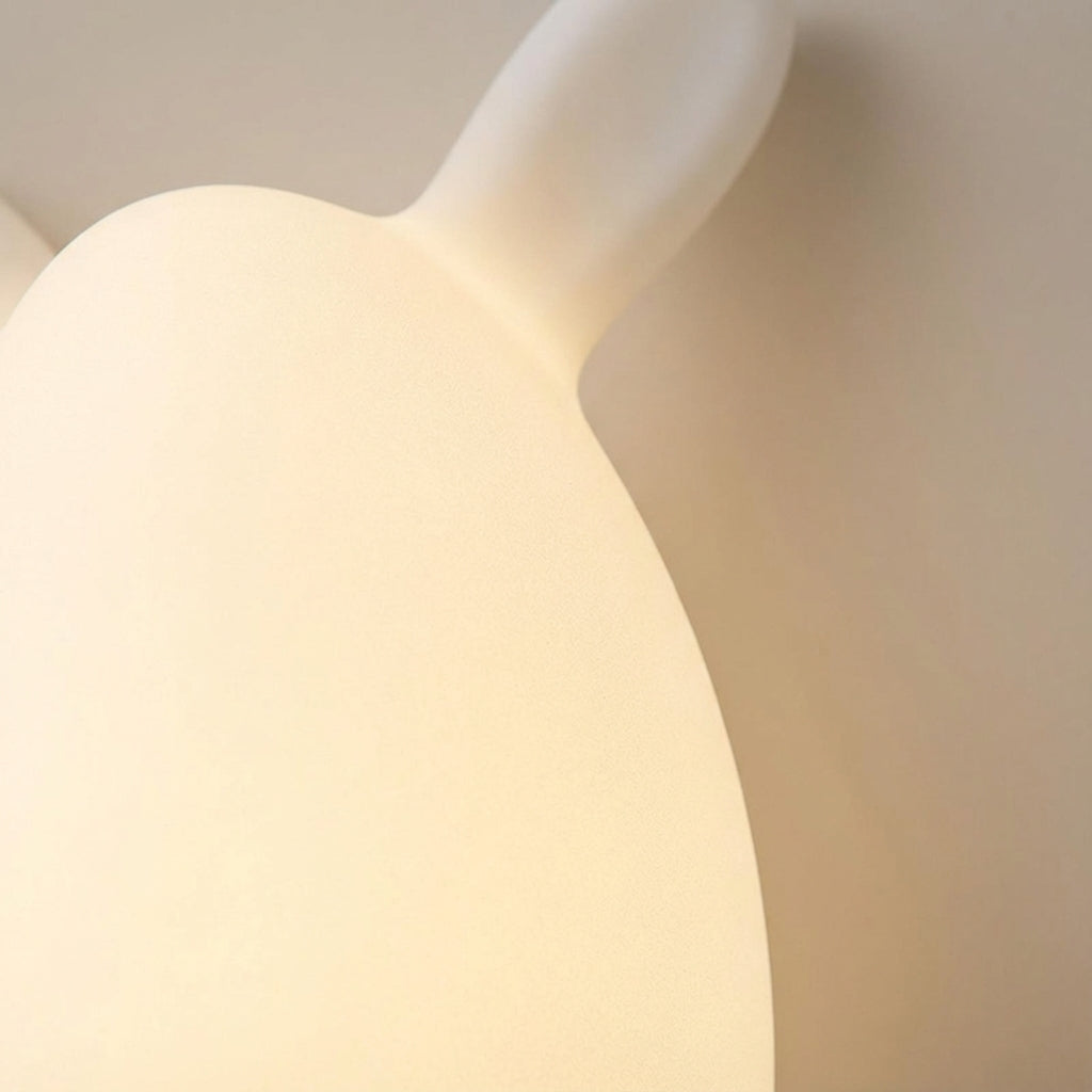 Whimsical Rabbit LED Wall Light for Kids | Color-Changing Design