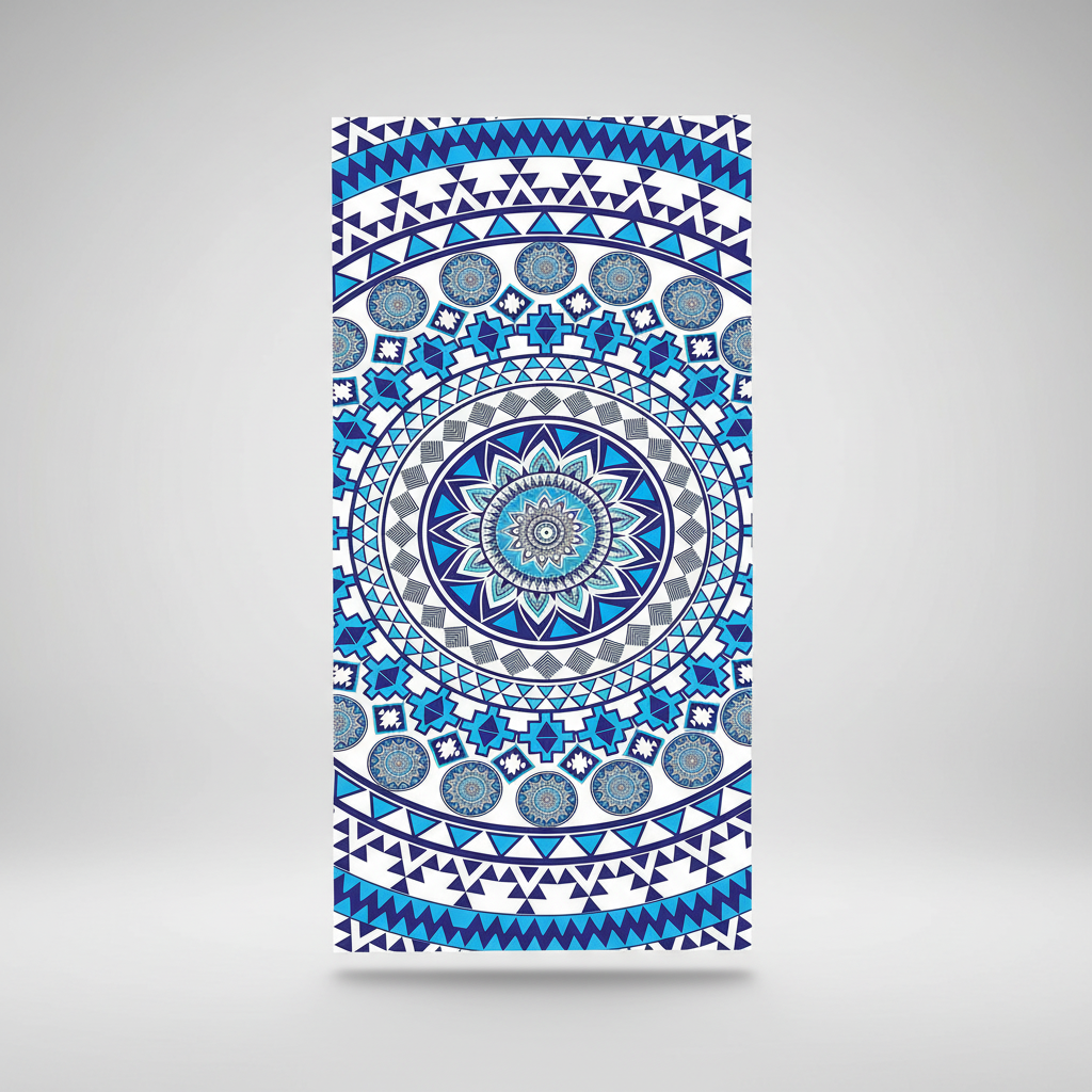 Vibrant Beach Towel – Fun Colorful Design
