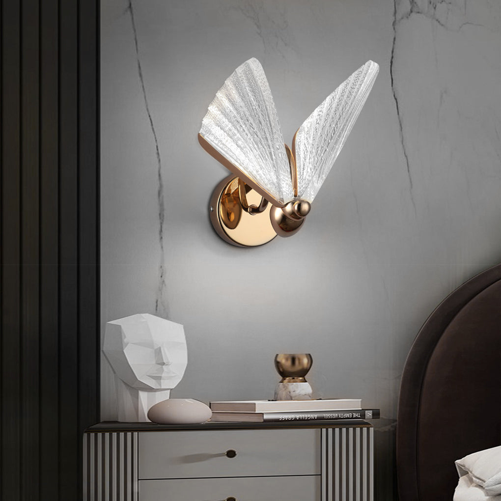 Elegant Butterfly Design LED Wall Lamp for Indoor Spaces