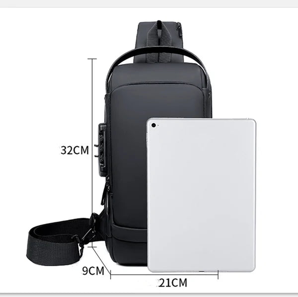 SecureStyle Smart Backpack for Everyday Safety