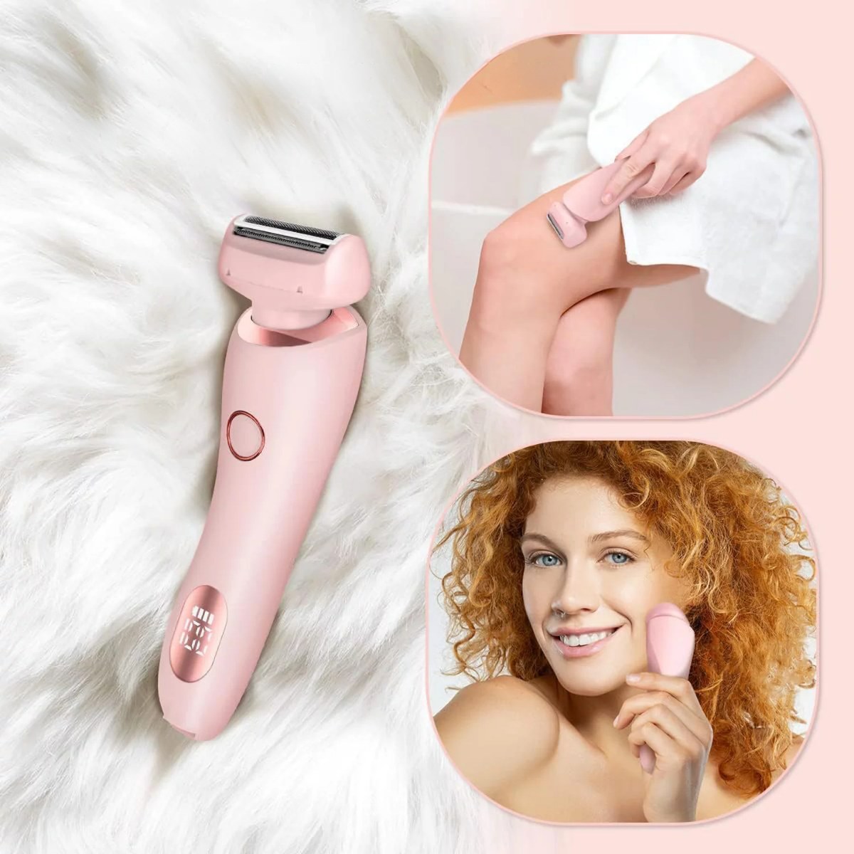 SilkenSmooth Women's Razor – Effortless Hair Removal