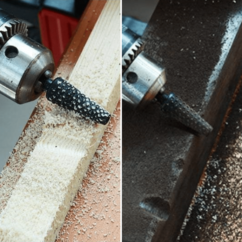 Precision Rotary Tool Set for Wood and Metal Crafting