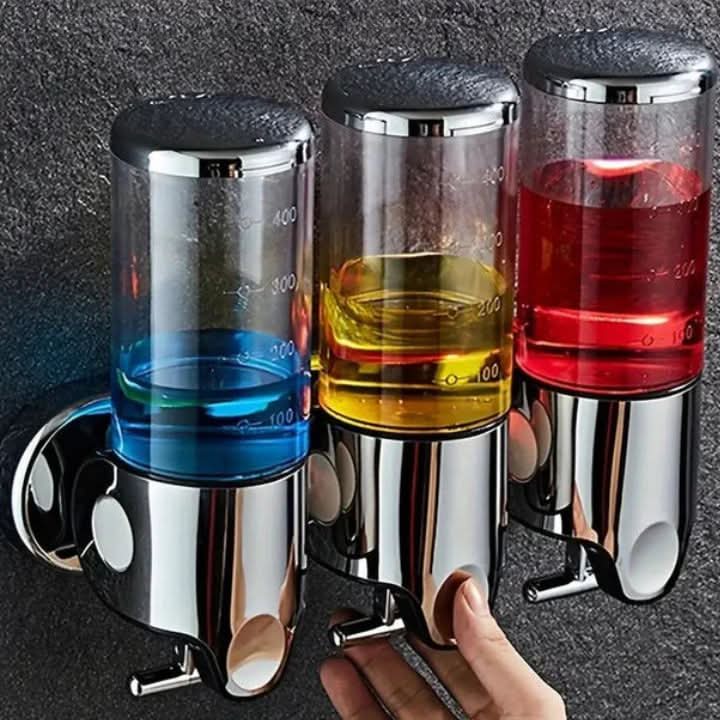 AquaEase – Elegant Wall-Mounted Soap Dispenser