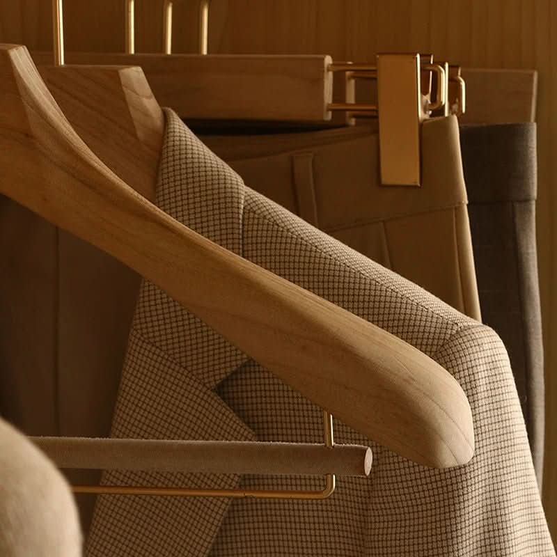 Elegant Wooden Hangers for Perfect Wardrobe Organization