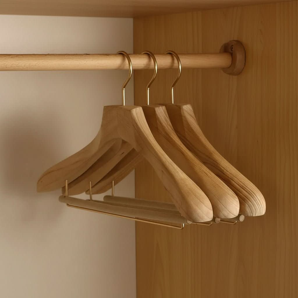 Elegant Wooden Hangers for Perfect Wardrobe Organization