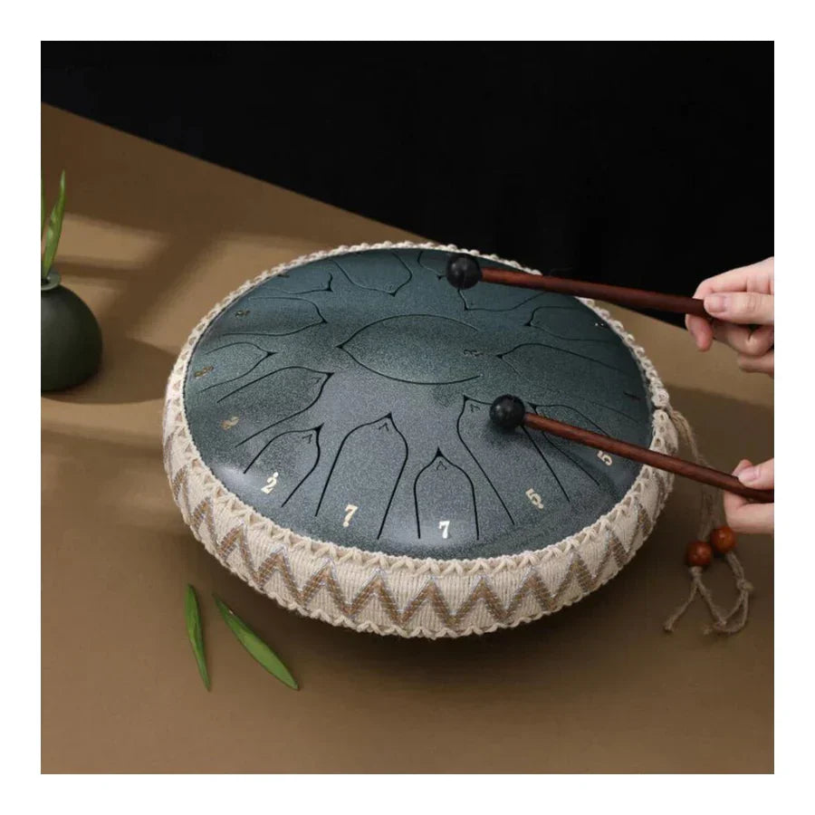HarmonyDrum | Soothing Steel Drum for Stress Relief & Creativity