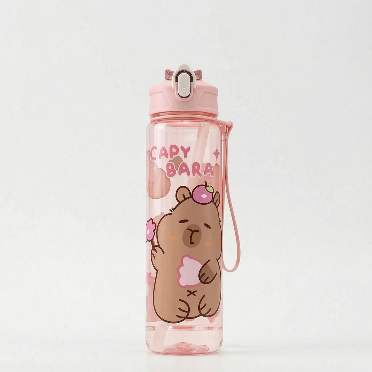 Children's Water Bottle with Capybara Design - Capyflow