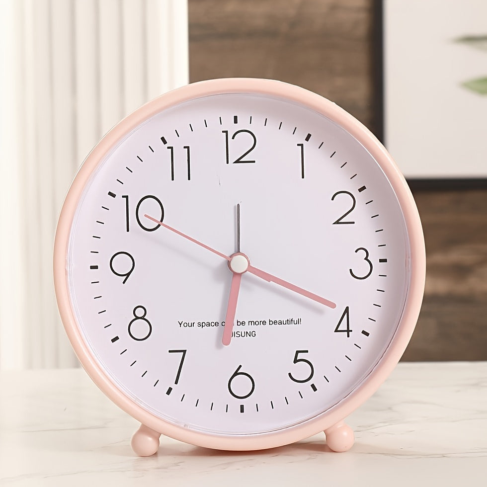 Whimsical Battery-Powered Alarm Clock with Bold Display