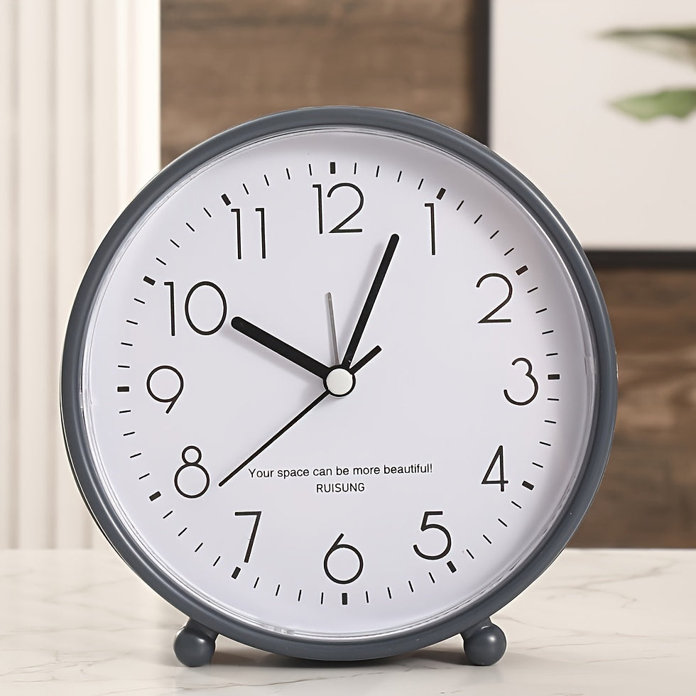 Whimsical Battery-Powered Alarm Clock with Bold Display