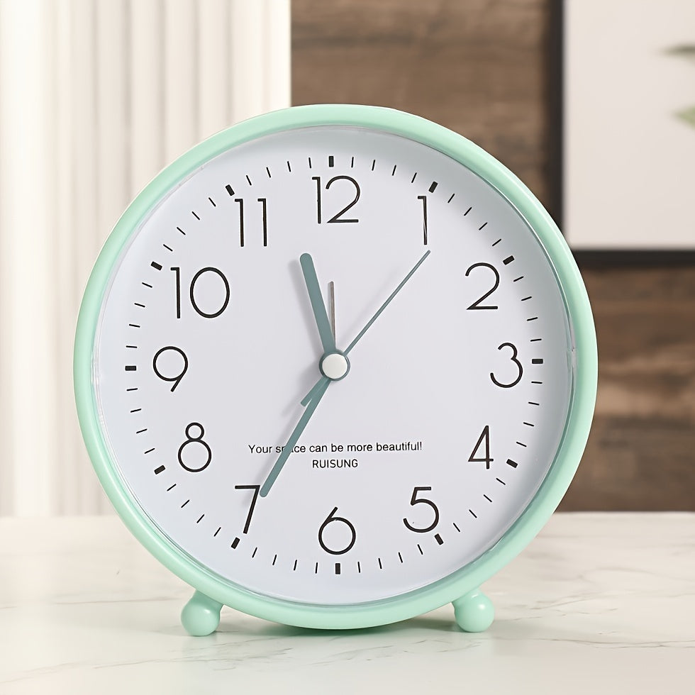 Whimsical Battery-Powered Alarm Clock with Bold Display
