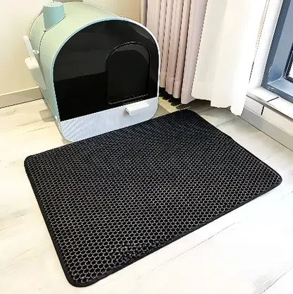Smart Cat Litter Containment Mat | Waterproof & Slip-Resistant