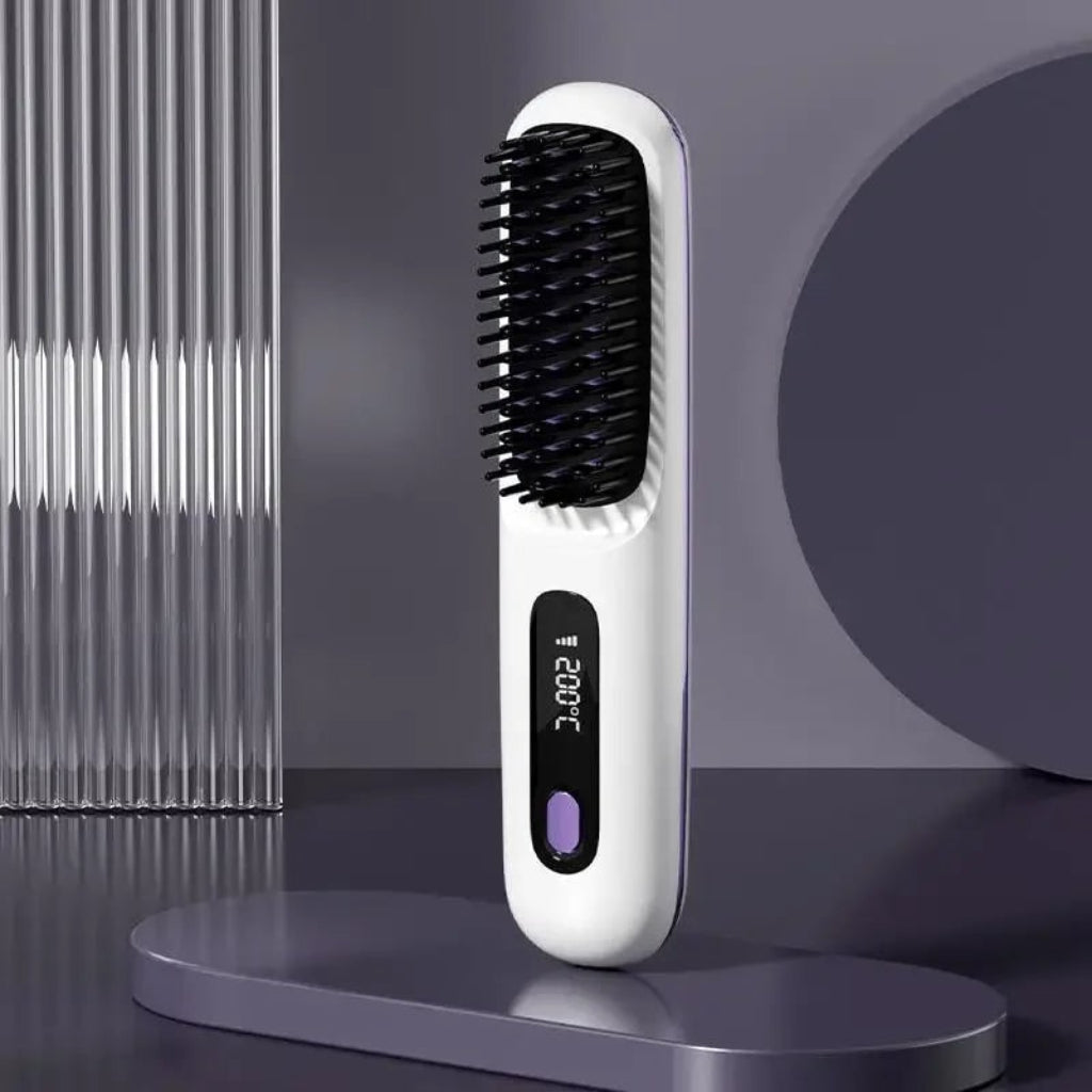 Portable Ionic Hair Straightener for Effortless Travel Styling