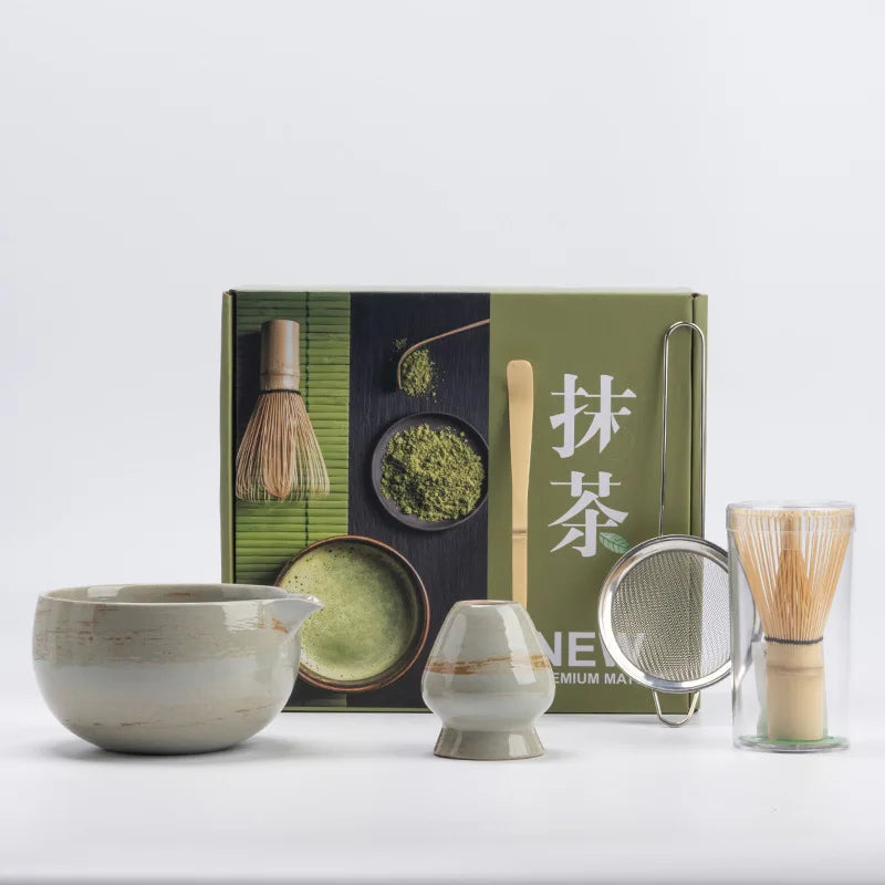 Artisan Matcha Preparation Kit | Complete 5-Piece Set