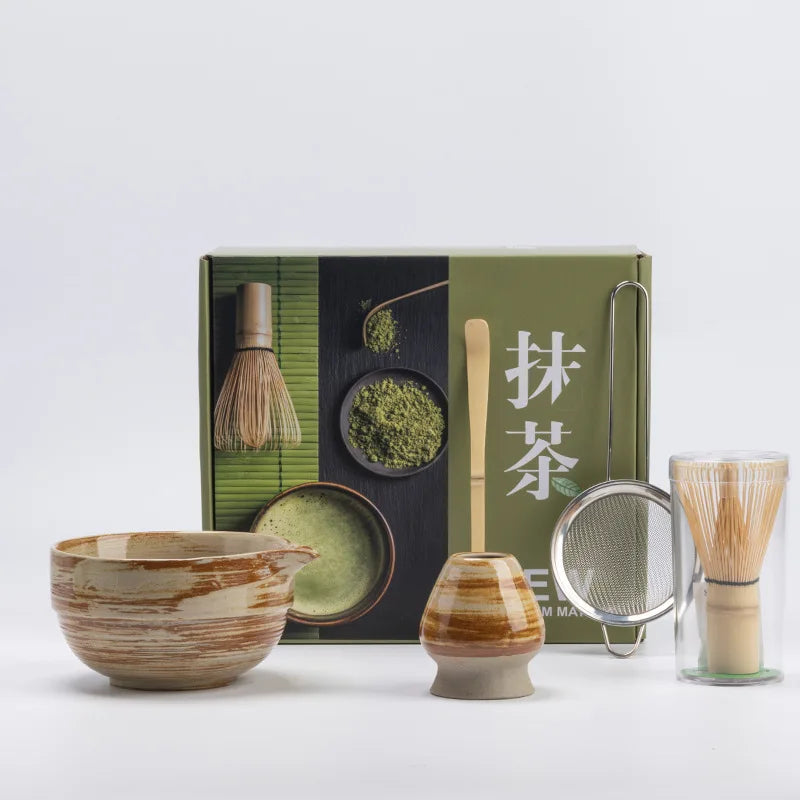 Artisan Matcha Preparation Kit | Complete 5-Piece Set