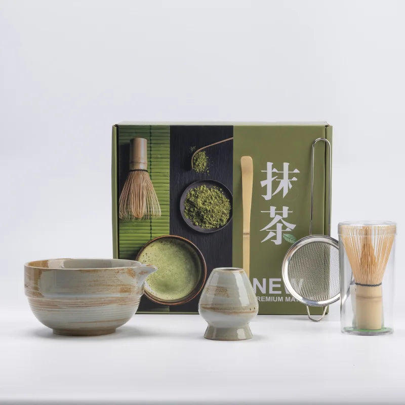 Artisan Matcha Preparation Kit | Complete 5-Piece Set
