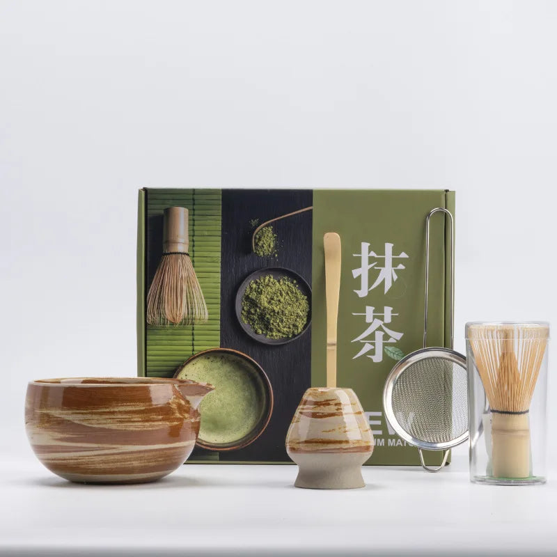 Artisan Matcha Preparation Kit | Complete 5-Piece Set