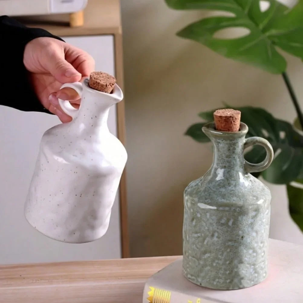 Elegant 400ml Seasoning Dispenser with Secure Stopper