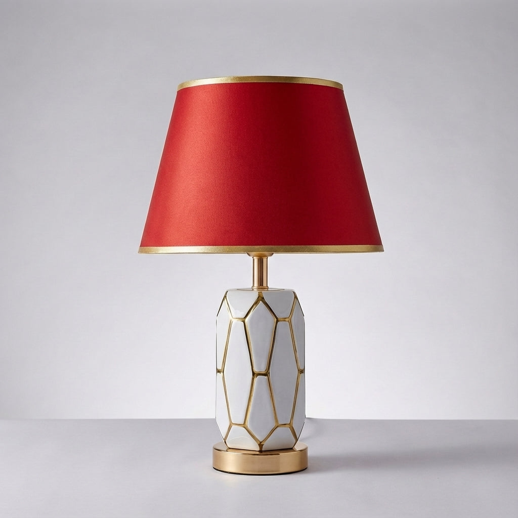 Nostalgic Ceramic Table Lamp - Stylish Home Lighting