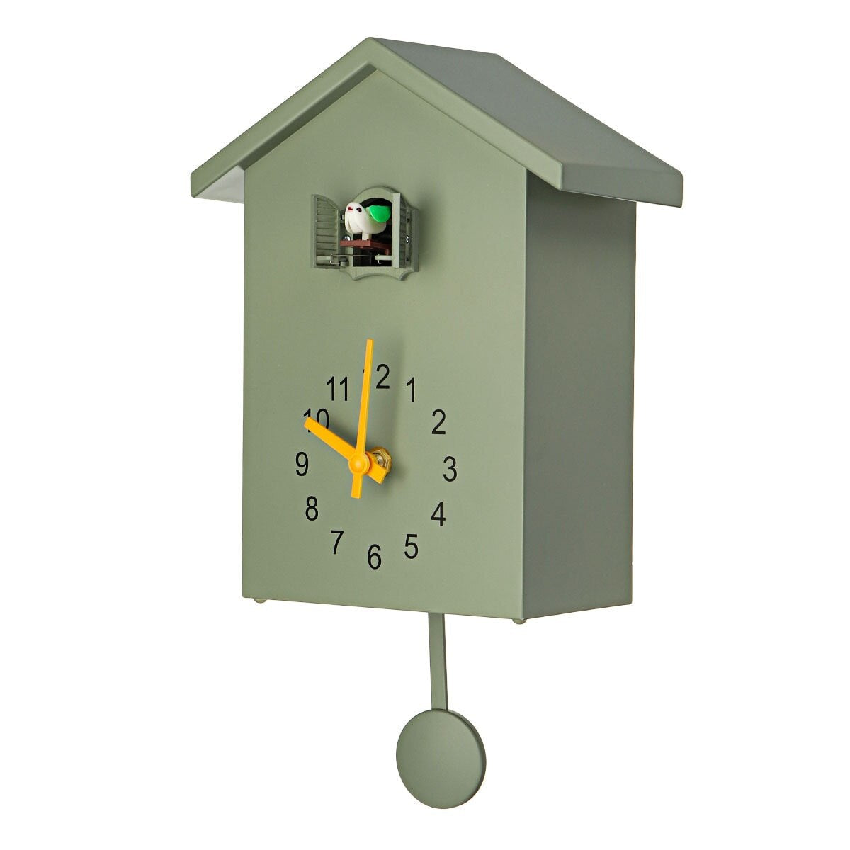 Elegant Wall Clock with Cuckoo Feature | Battery Powered for Convenience