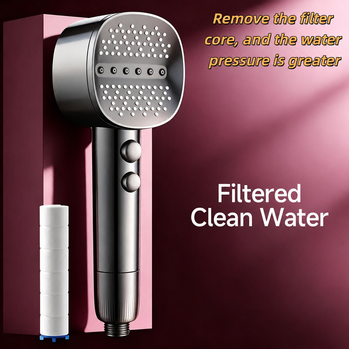 HydroMax – Enhanced Pressure Shower System