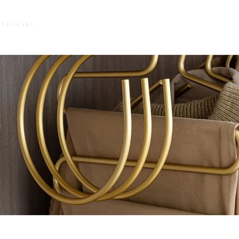 S-Shaped Hangers for Clothing Storage