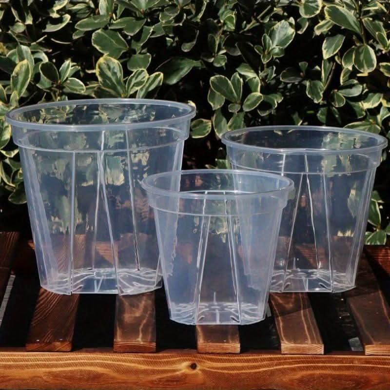 Translucent Planters for Optimal Root Health & Growth Monitoring