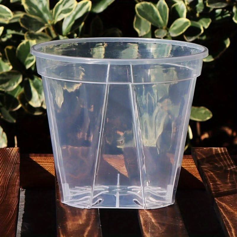 Translucent Planters for Optimal Root Health & Growth Monitoring