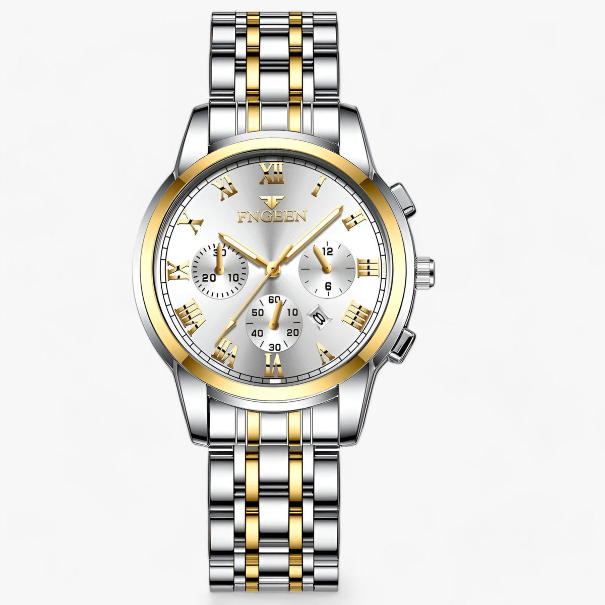 Sophisticated Quartz Women's Watch with Luminous Display