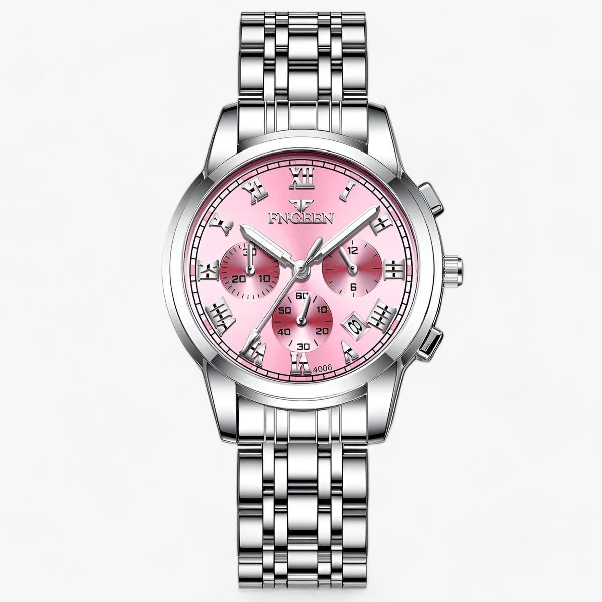 Sophisticated Quartz Women's Watch with Luminous Display