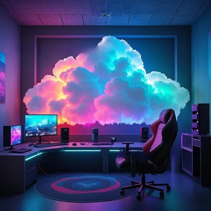 Serenity Glow Lamp | Customizable RGB Lighting for Relaxation