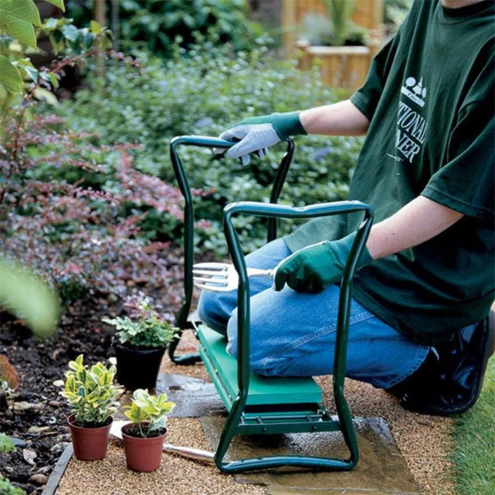 GardenComfort Pro | Dual-Function Kneeler and Seat with Grip Handles