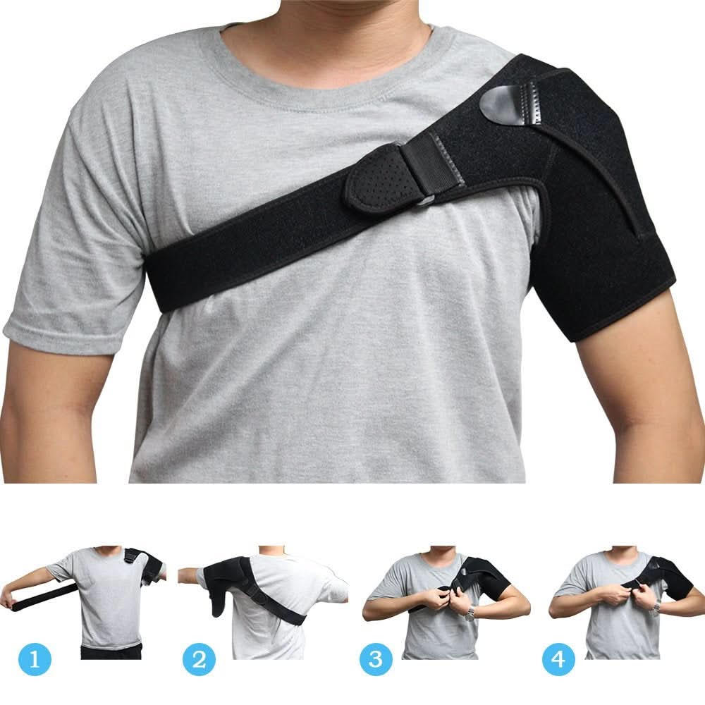 ShoulderGuard Pro - Adjustable Brace for Pain Relief & Support