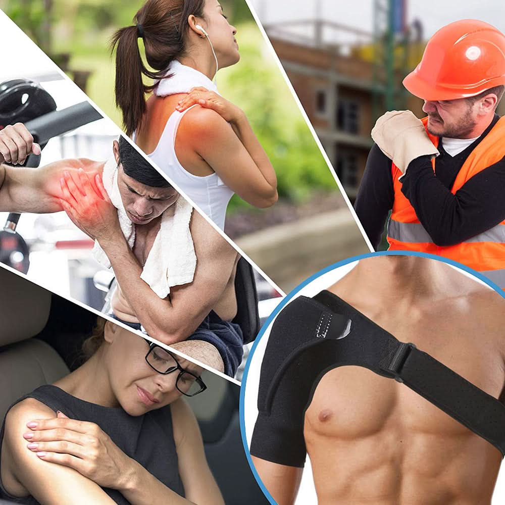 ShoulderGuard Pro - Adjustable Brace for Pain Relief & Support