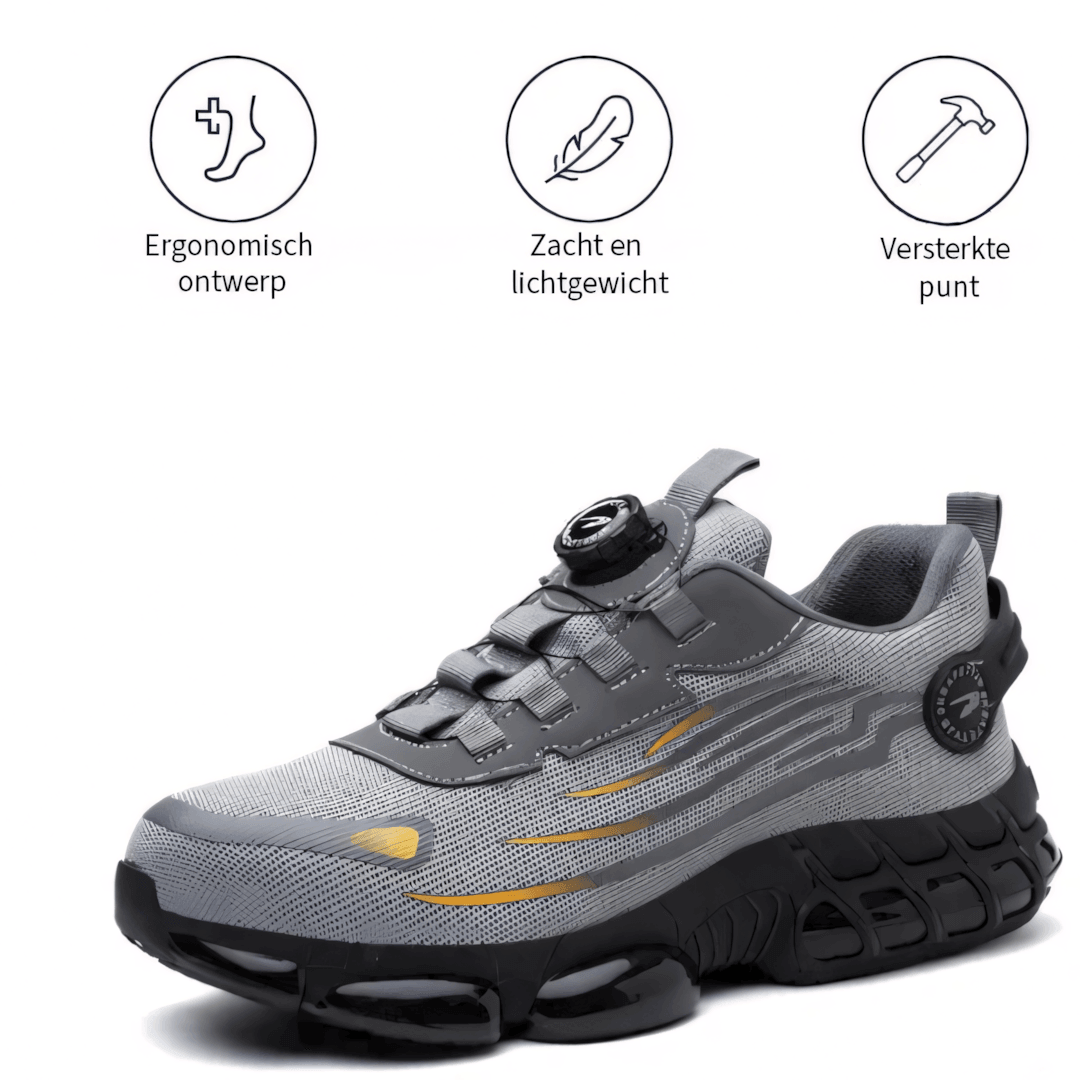 ErgoGuard - Non-slip Orthopedic Safety Footwear with Arch Support