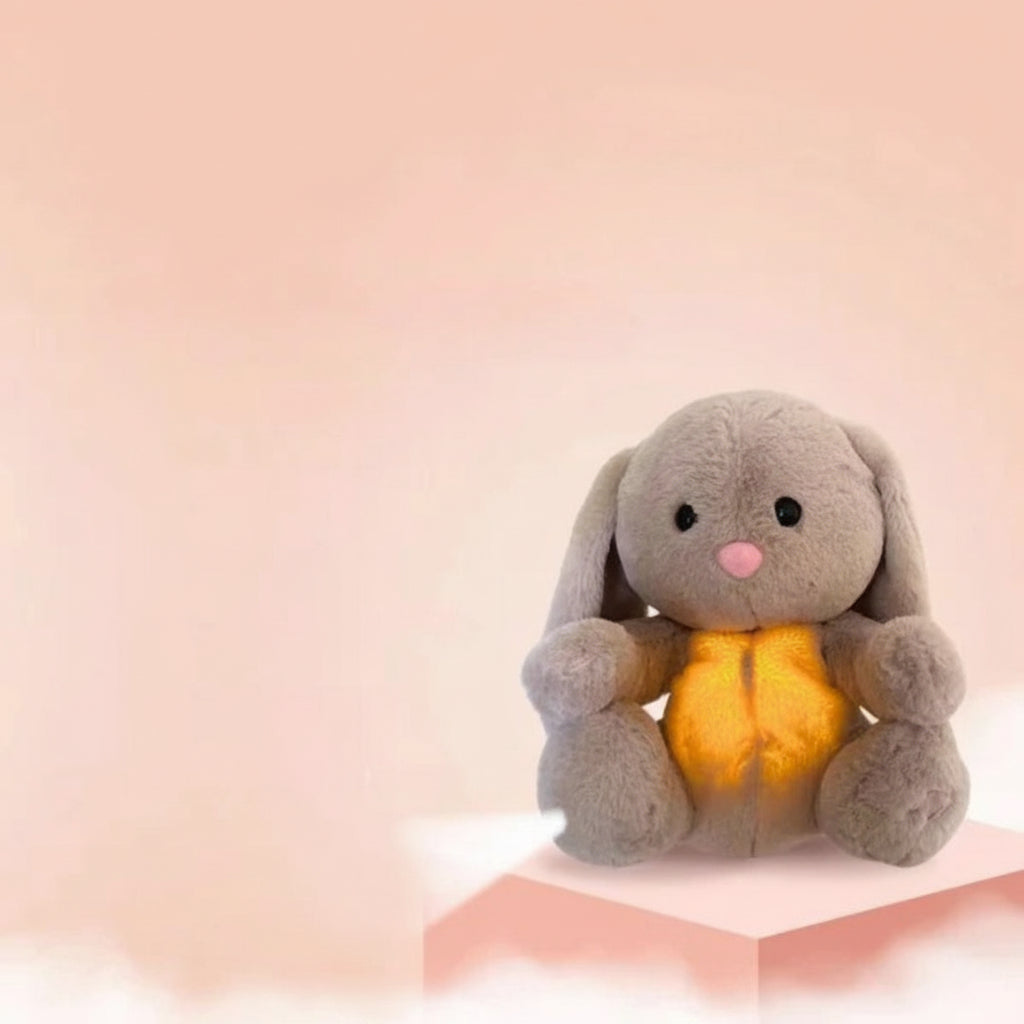Tranquil Buddy | Calming Plush Rabbit with Gentle Breathing Motion