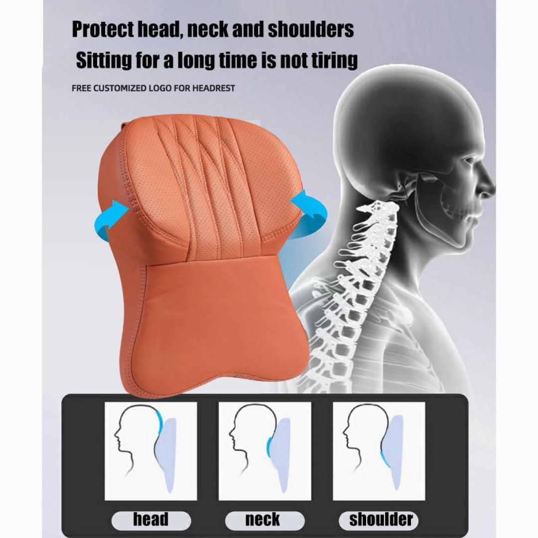 TravelEase | Luxurious Memory Foam Neck Support Pillow