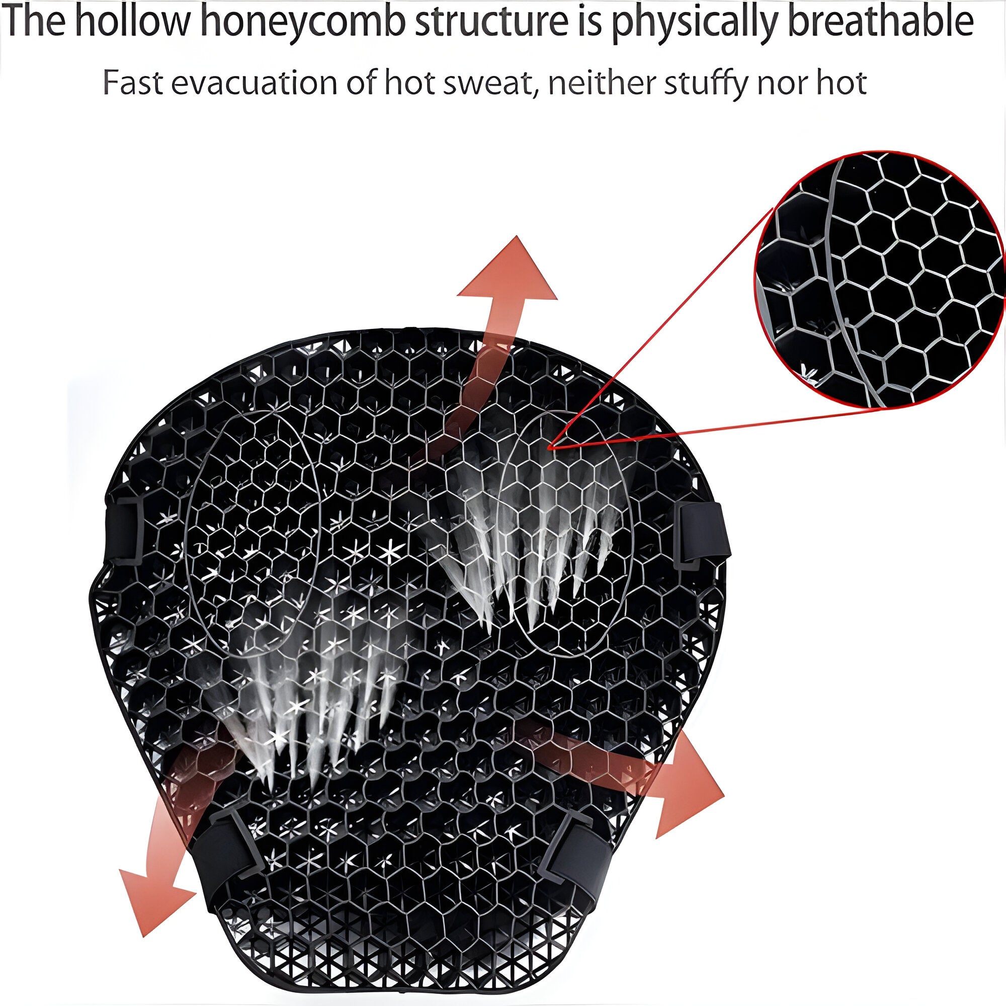 Ultimate Comfort Gel Motorcycle Seat Cushion for Long Rides