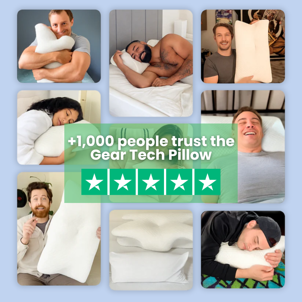 RestEasy Anti-Snore Contour Pillow for Optimal Sleep Support