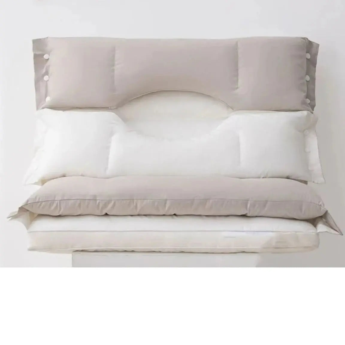 TravelEase | Adjustable Neck Pillow for Tailored Comfort