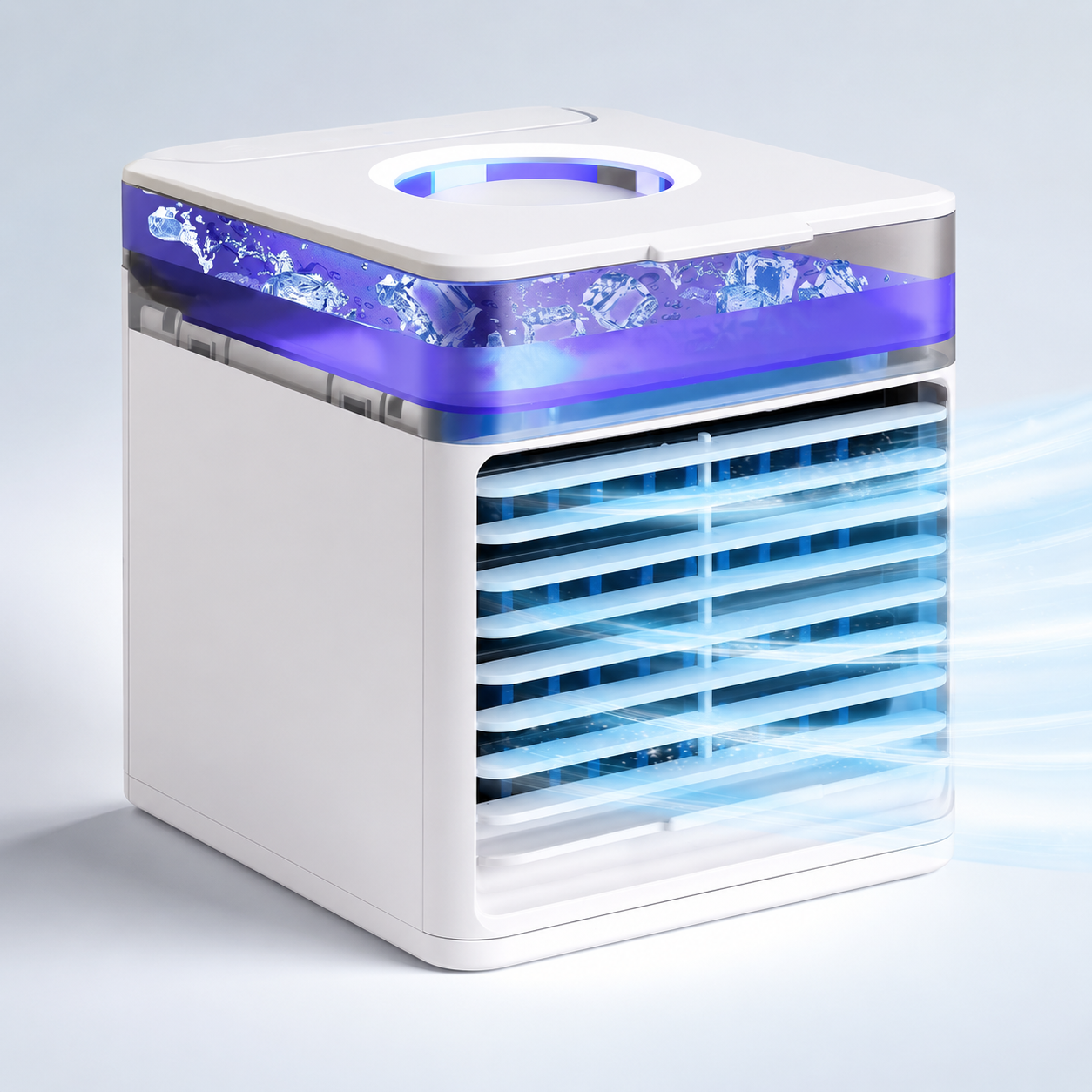 Versatile Personal Air Cooler with Humidifier & Fan