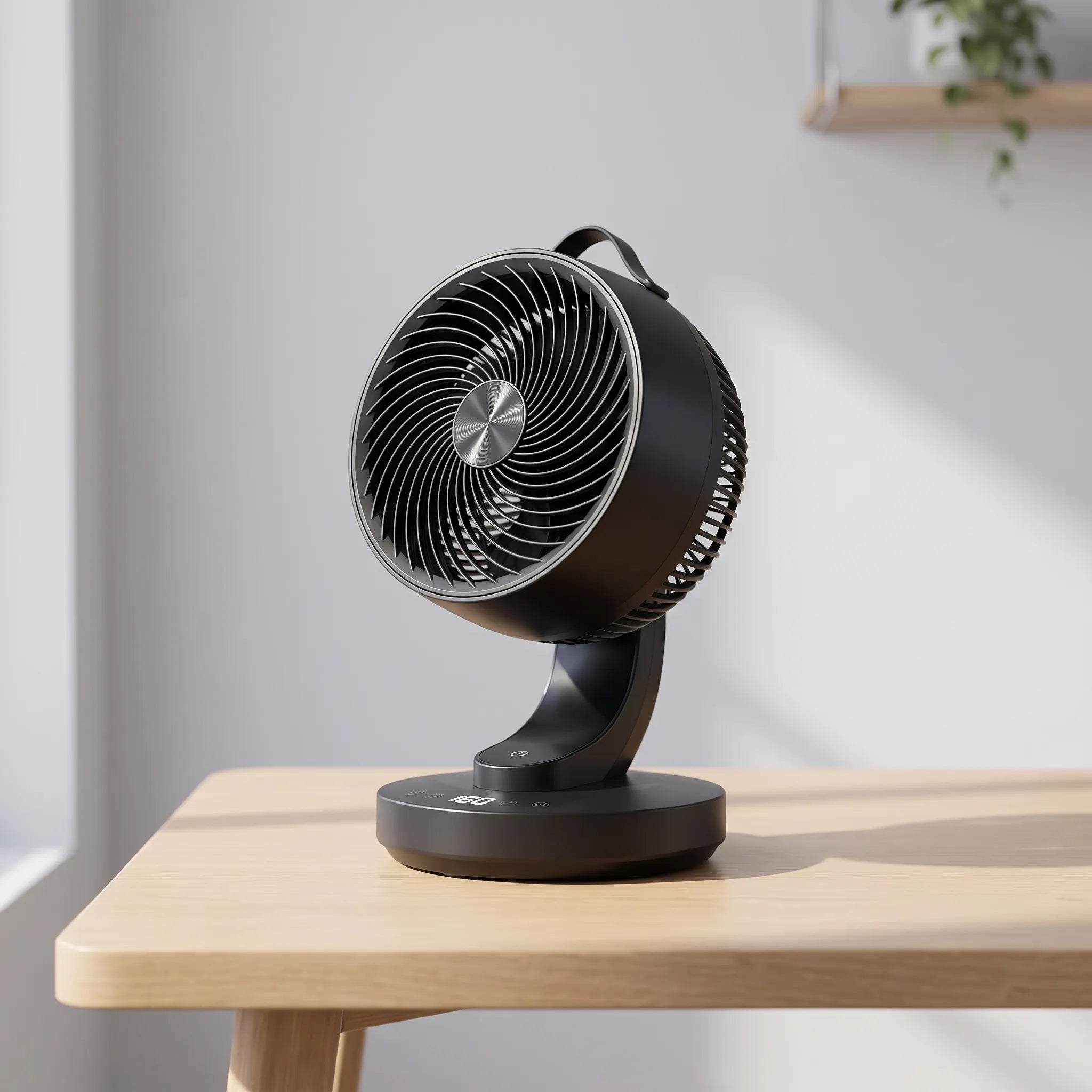 Efficient Airflow Desk Fan | Remote-Controlled Oscillating Design