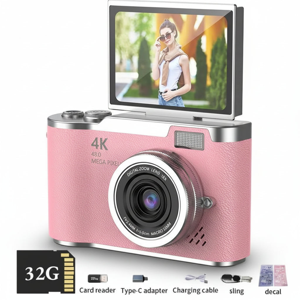 Versatile 48MP Travel Camera | Capture Every Moment in 4K