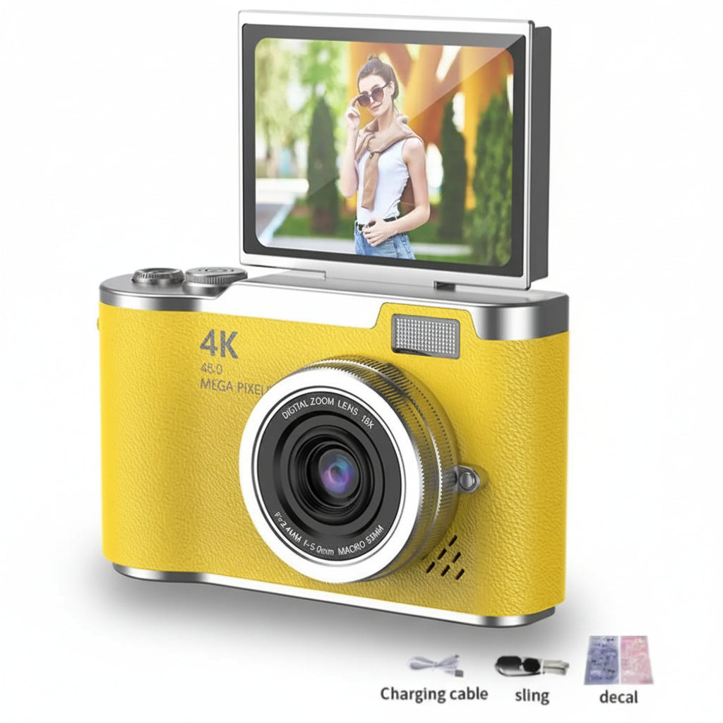 Versatile 48MP Travel Camera | Capture Every Moment in 4K