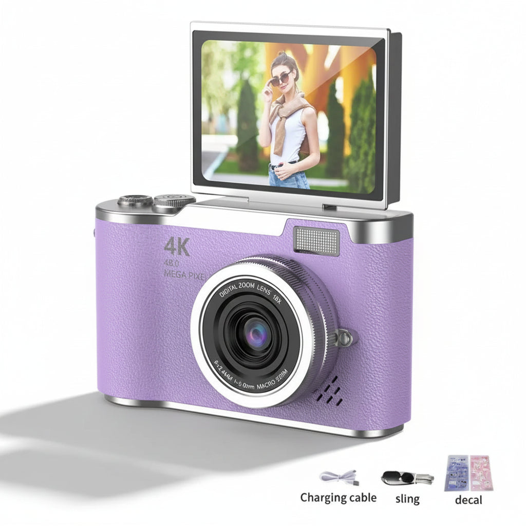 Versatile 48MP Travel Camera | Capture Every Moment in 4K