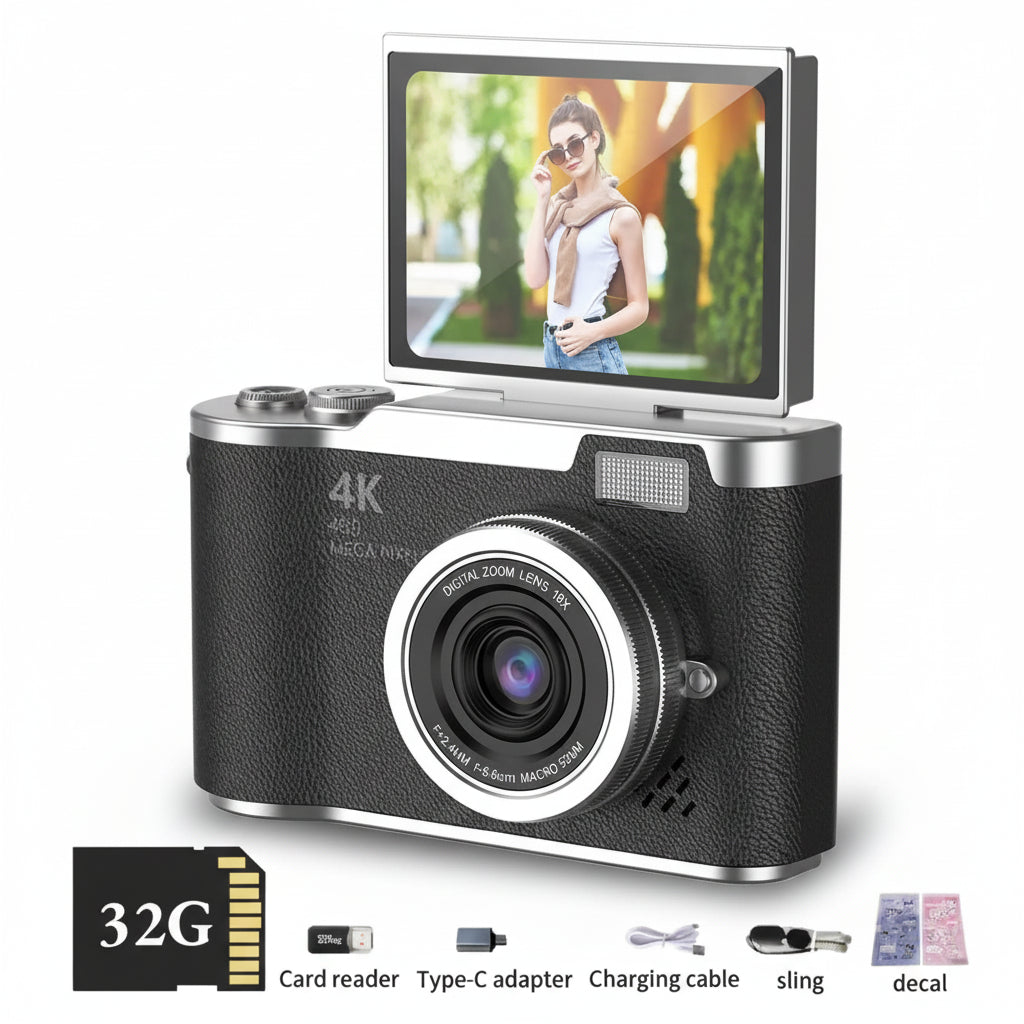 Versatile 48MP Travel Camera | Capture Every Moment in 4K
