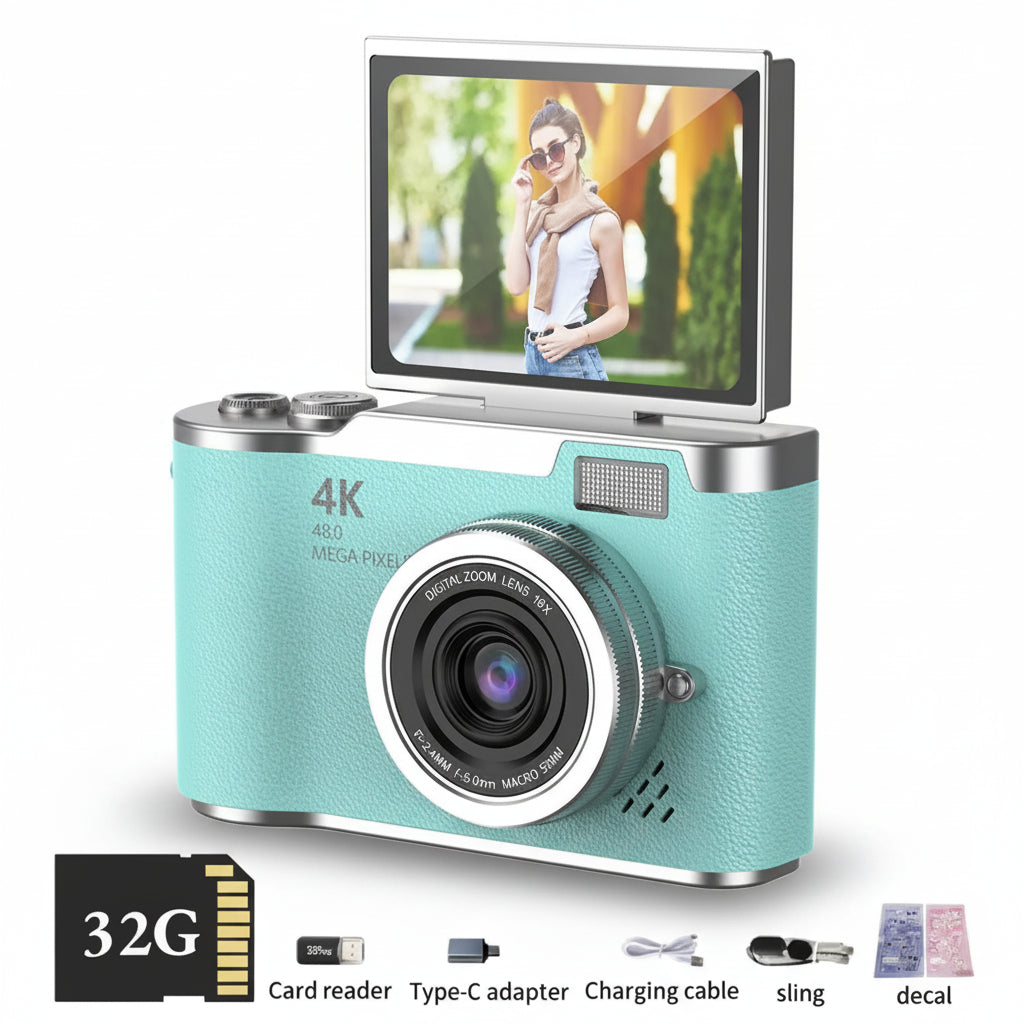 Versatile 48MP Travel Camera | Capture Every Moment in 4K